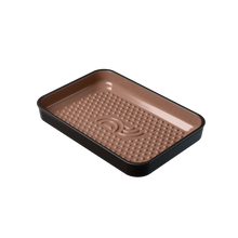 myromy Plancha BBQ Grillplatte Coffee Edition