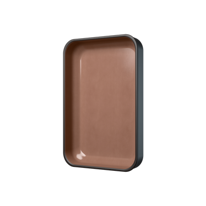 myromy Plancha Classic Auflaufform Coffee Edition