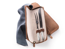 Robbe & Berking - TRANCHIERSET Martelé - Frozen Black - 2tlg. Sterling Silber