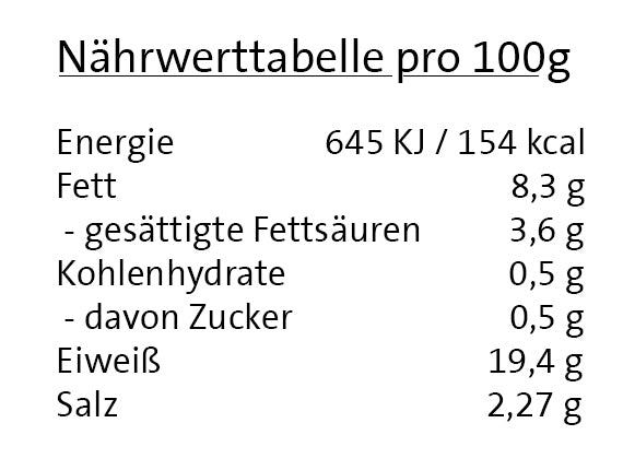 Kasseler Nacken ohne Knochen - 500g
