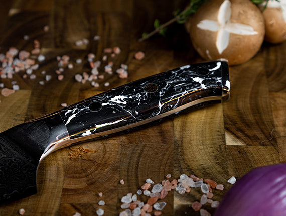 TSUME - Santoku "Black Marble"
