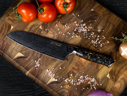 TSUME - Santoku "Carbon Gold"