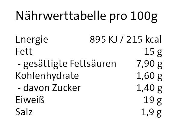 Kreutzers Chili Cheese Brats 5 x 100g TKF