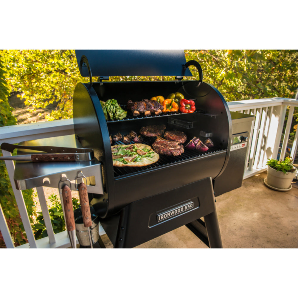 Ironwood 650 - Schwarz (Pelletgrill, TFB65BLFC)