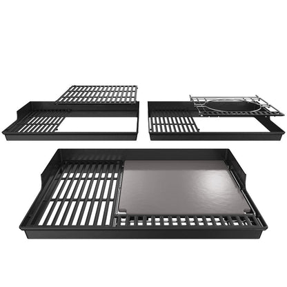 CRAFTED Gourmet BBQ System Glasierter Pizzastein (7681)