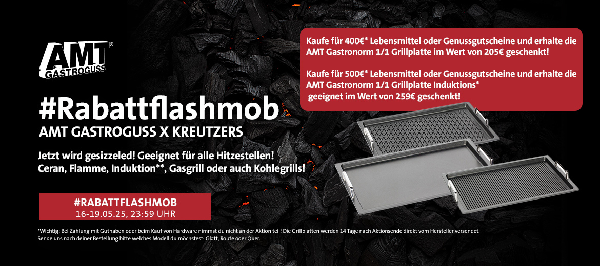 Grillplatte geschenkt!
