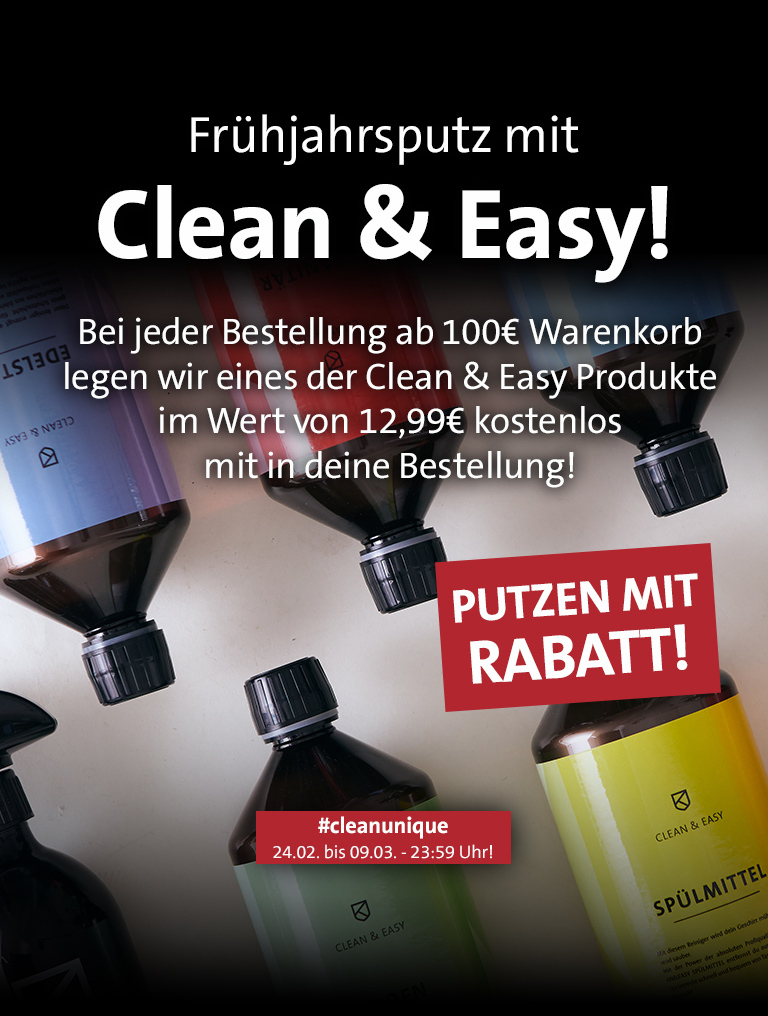 Kostenlose Clean & Easy!