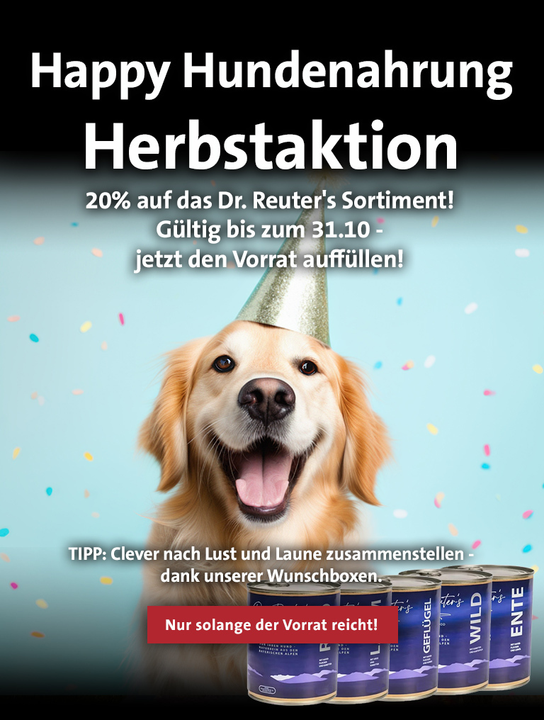 20% auf Tiernahrung