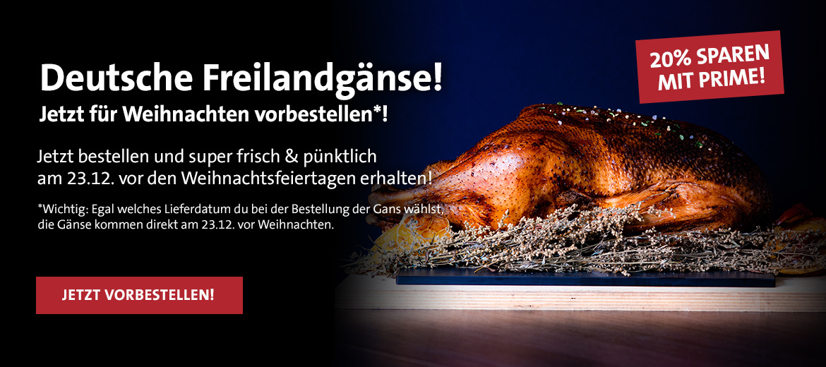 Jetzt Freilandgänse vorbestellen!
