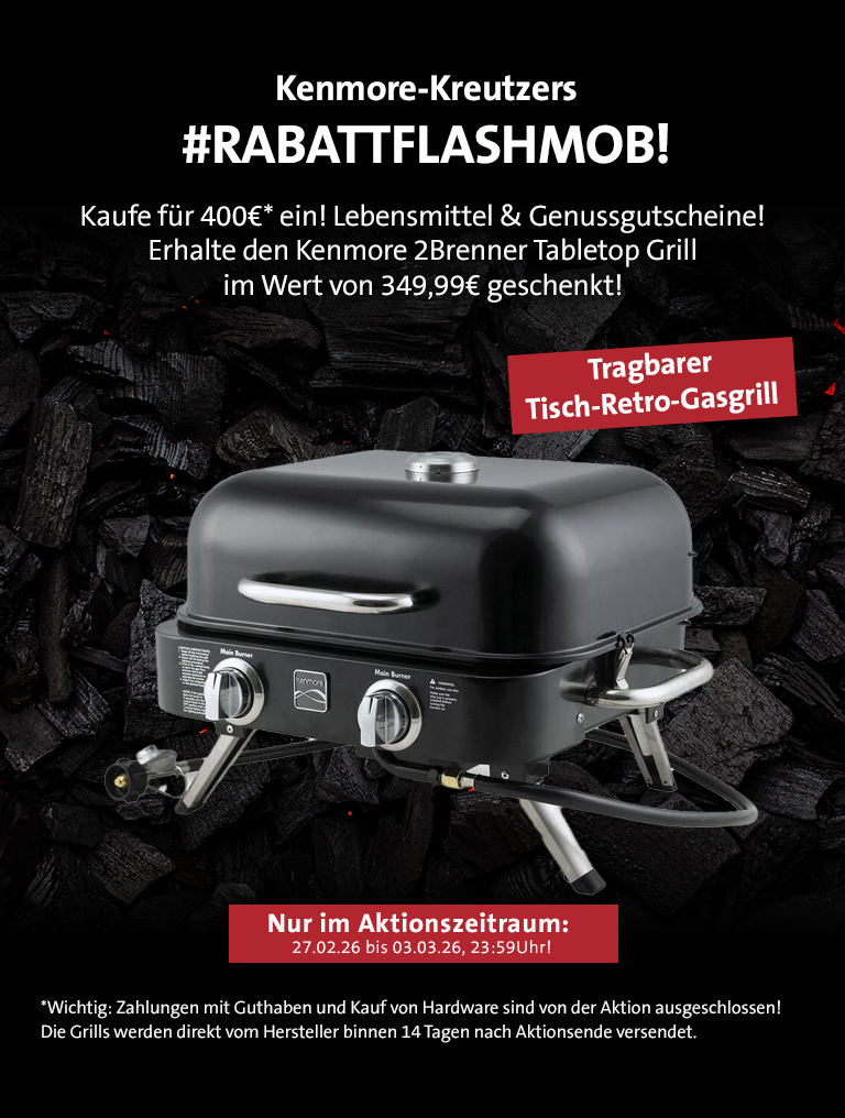 Retro Grill geschenkt!