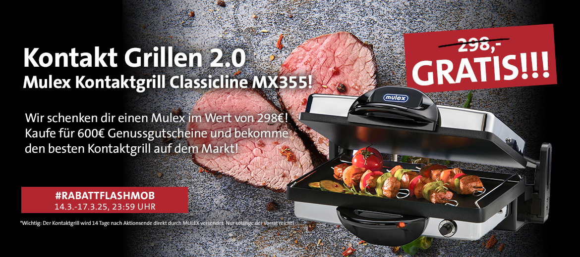 Kostenlosen Kontaktgrill! 