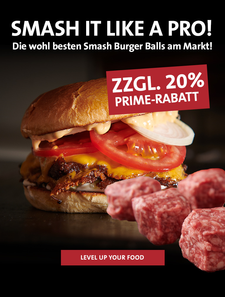 Nur bei Kreutzers! Smashed Burger Balls!