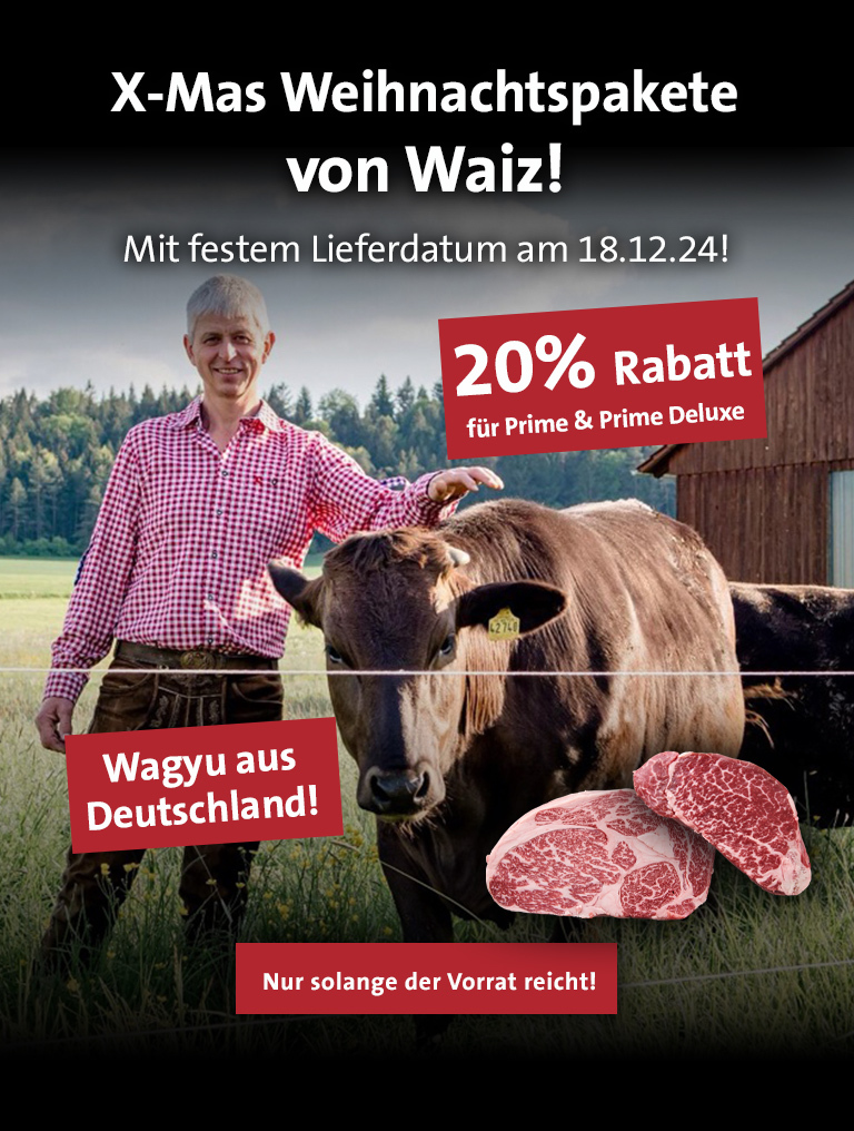 Wagyu Waiz Boxen pünktlich zu Weihnachten!