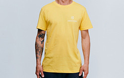 Die Schmiede - KREUTZERS Basic Round Neck T-Shirt Men (taxi yellow)