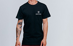 Die Schmiede - KREUTZERS Basic Round Neck T-Shirt Men (black)