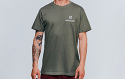 Die Schmiede - KREUTZERS Basic Round Neck T-Shirt Men (olive)