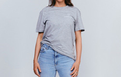 Die Schmiede - KREUTZERS Basic Round Neck T-Shirt Girls (heather grey)