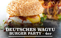 Deutsches Wagyu Burger Party - 4er