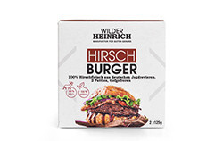 HIRSCH BURGER TKF - 2x125g