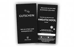 #MeatSchool Geschenkgutschein