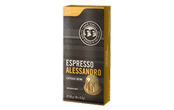 Caffè Gemelli – Espresso Alessandro Kapseln - 10 Stück