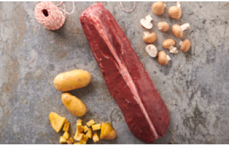 Dt. Rehrücken mit Knochen - 1800g [TKF] 