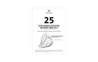 Genussgutschein 25€