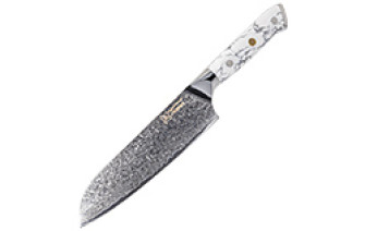 TSUME - Santoku "White Marble"