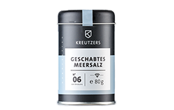 Geschabtes Meersalz